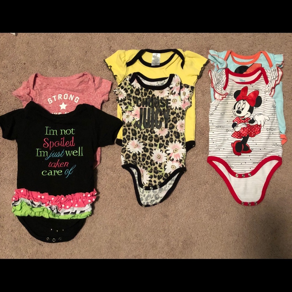 3-6 Mo Onesies